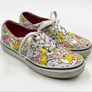 Vans Corgi Dog Uni-Corgi Kids Size 3 Youth Girls Lace Up Sneaker Shoes